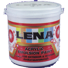 สีน้ำอิมัลชั่น LENA
